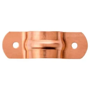 abrazadera cobre 3/4