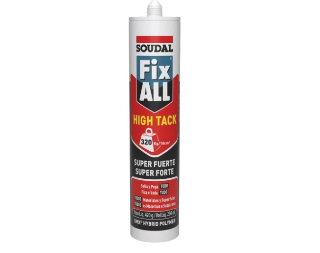 adhesivo fix all blanco soudal 290ml (123393)