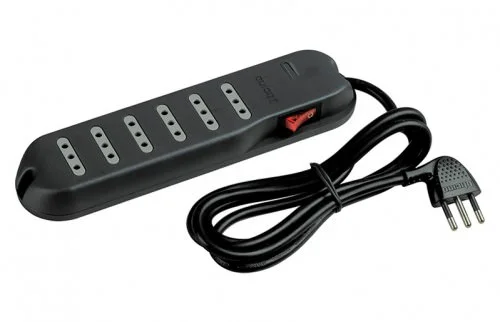 alargador con tomas 3 mts color