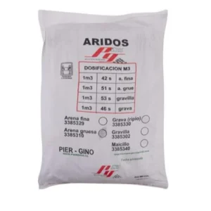 arena gruesa saco 25kg rubia 50 x pallet