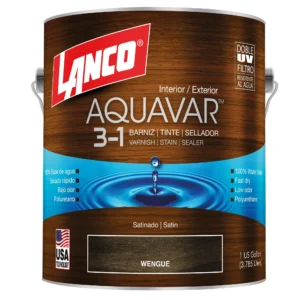 barniz aquavar wengue 1/4gl lanco