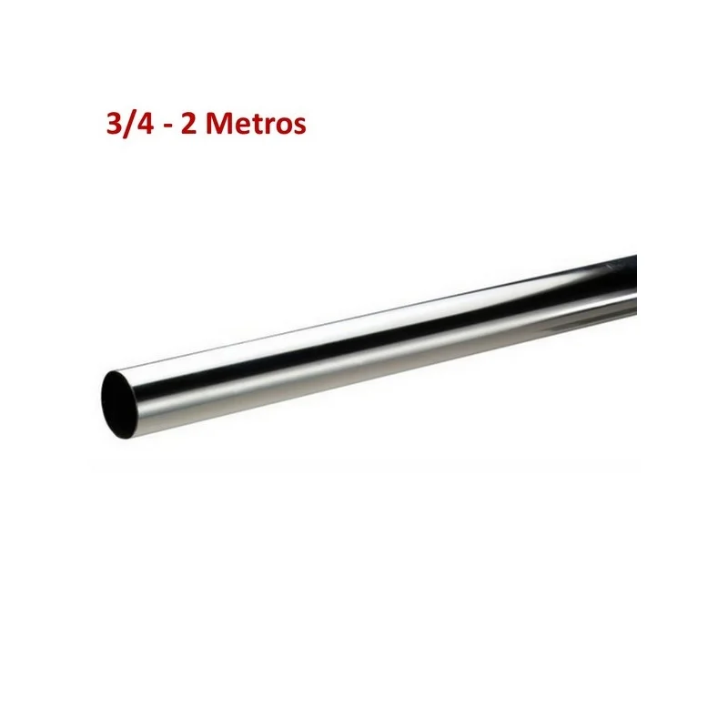 barra closet cromada 3/4"x2,0 mts(10120136)dicomac - Imagen 2