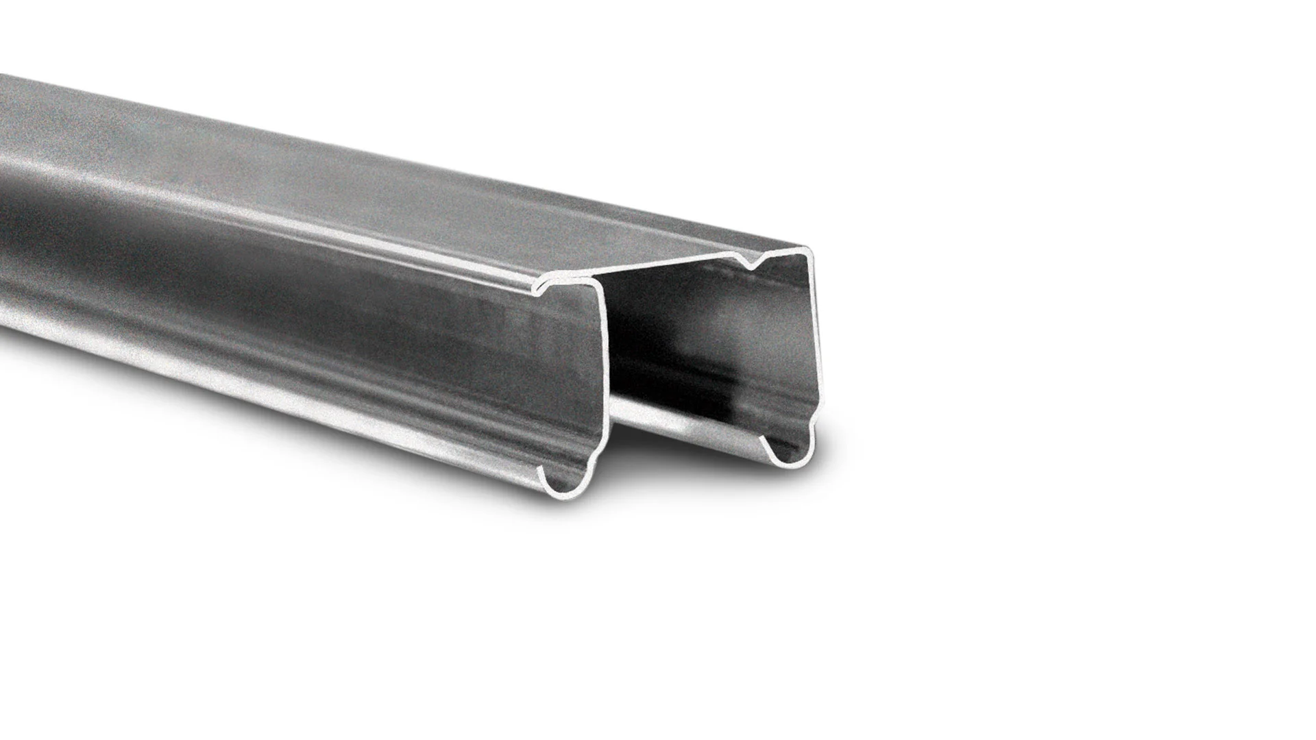 barra riel u-20 x 1,5 mts corredera -ducasse