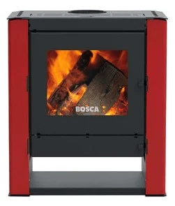 calefactor bosca a lena gold 500 rojo cert
