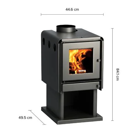 calefactor bosca a lena limit 380 cert - Imagen 3