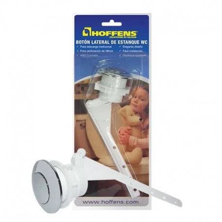 boton lateral cromado para estanque (62562)