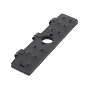 broche bisagra negro para malla raschel