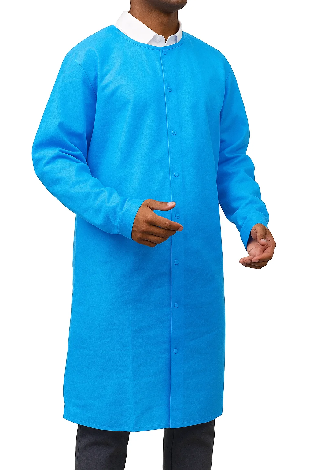 delantal desechable azul 80 x125 - Imagen 2