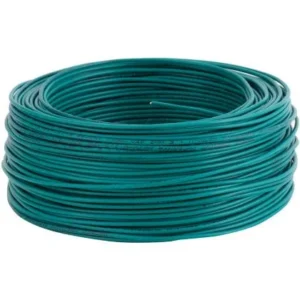 alambre h07v-u verde 1,5 mm por metro (car 1000)