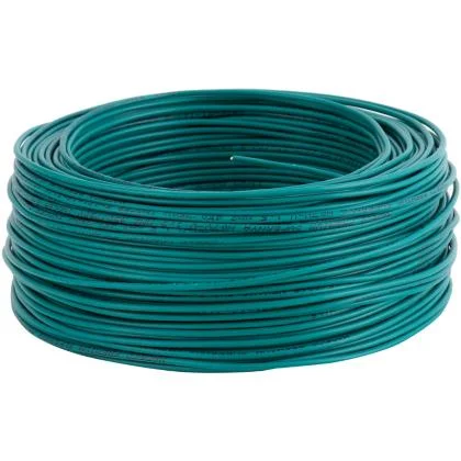alambre h07v-u verde 1,5 mm por metro (car 1000)