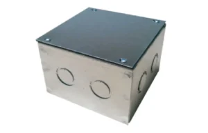 caja electro galvanizada 100x100x65mm c/tapa
