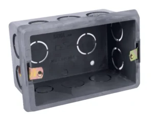 caja empotrable negra 503-m hormigon (328806)