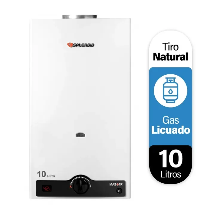 calefon splendid 10 lts master g/licuado(600052683 - Imagen 2