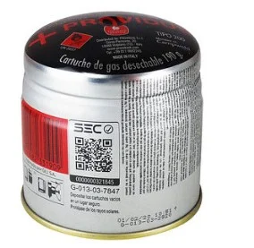 cartucho gas 190gr