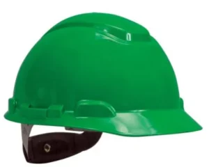 casco seguridad verde