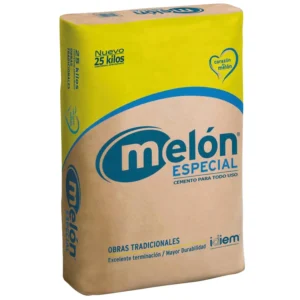 cemento melon saco 25 kg.