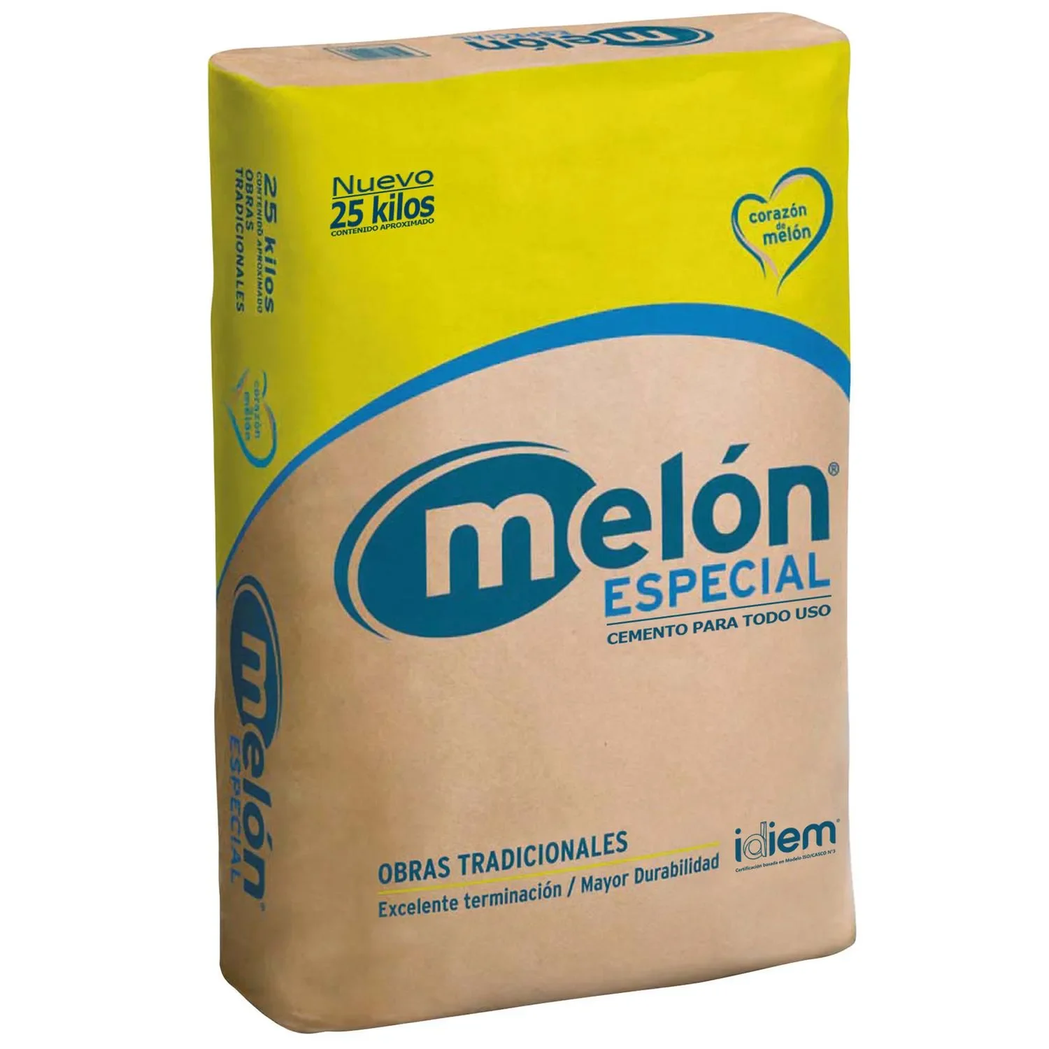 cemento melon saco 25 kg.