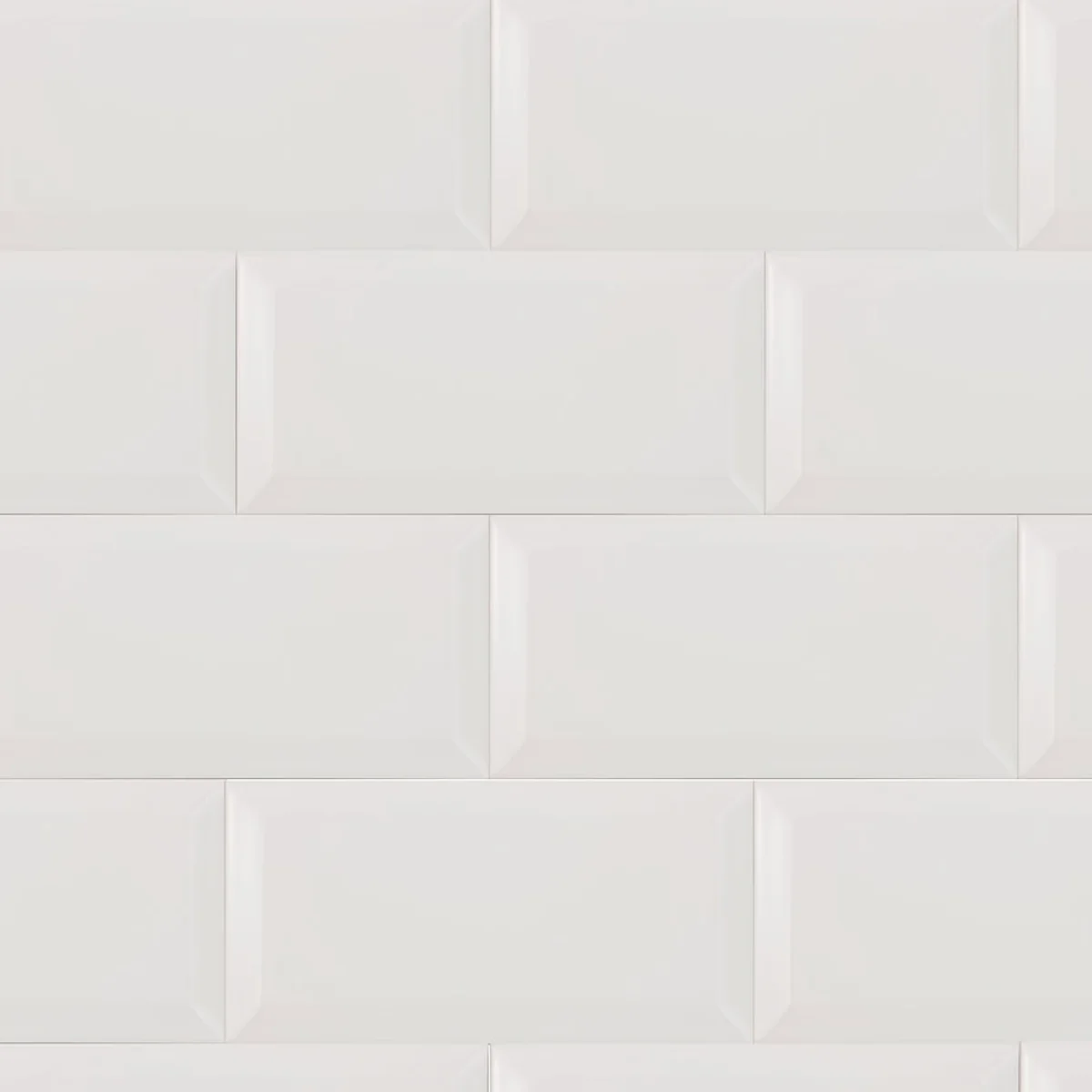 ceramica blanco biselado brillante 10x20 (1m2) - Imagen 2