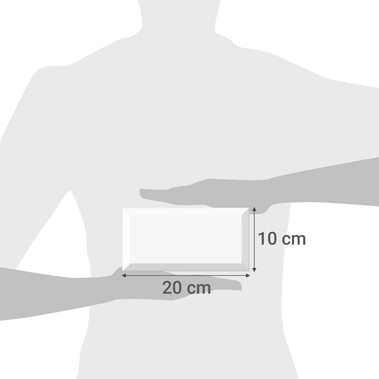 ceramica blanco biselado brillante 10x20 (1m2) - Imagen 4
