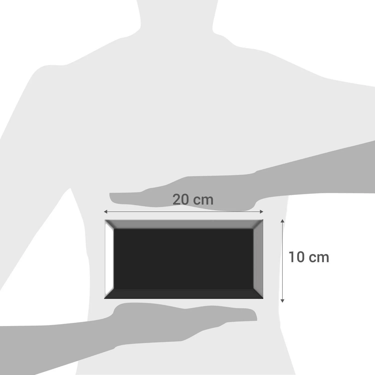 ceramica negro biselado brillante 10x20 (1m2) - Imagen 4