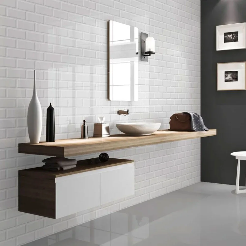 ceramica catedral blanca rect 30x60 1,44m2 b36101w - Imagen 2