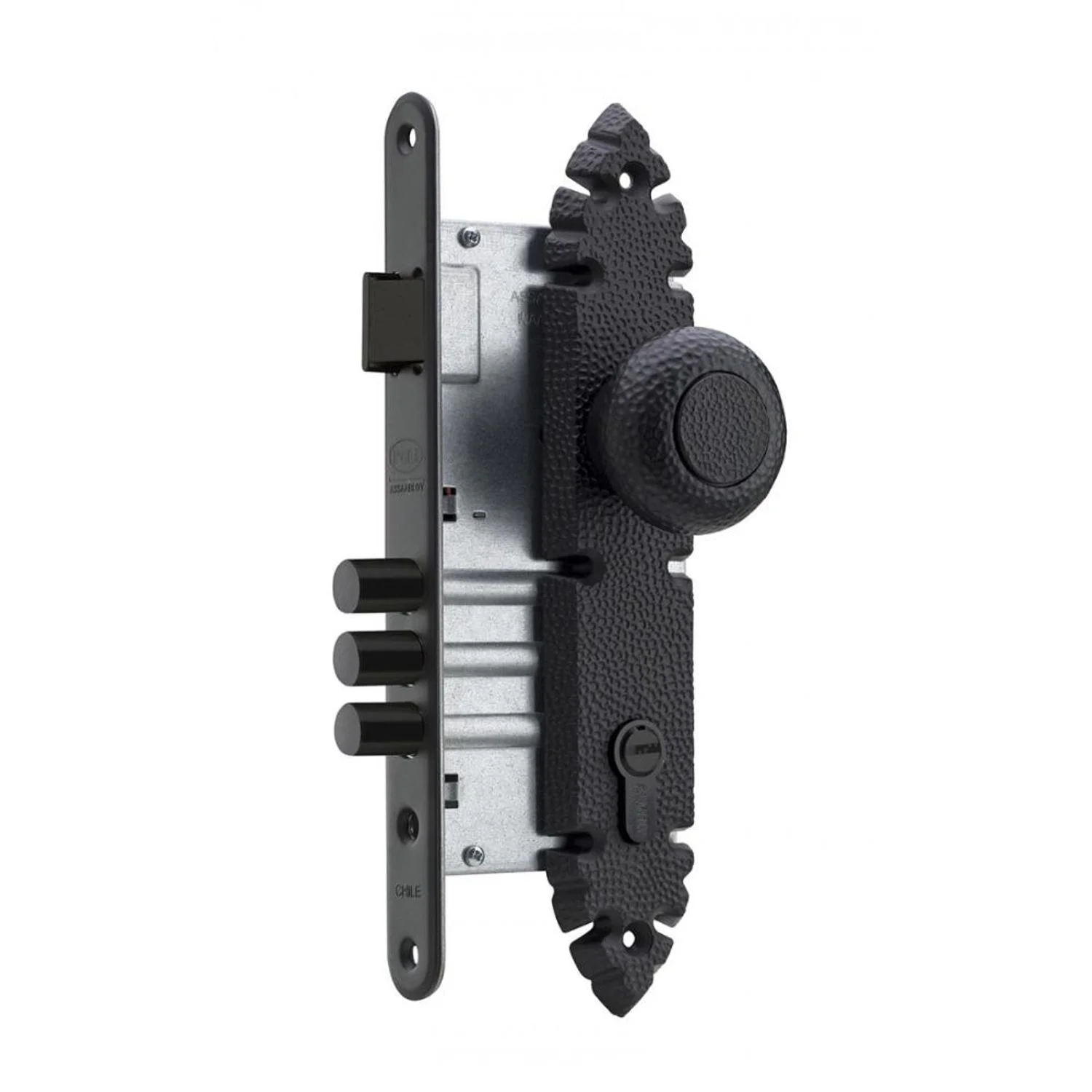 cerradura rustica pomo acceso poli 105101 - Imagen 2