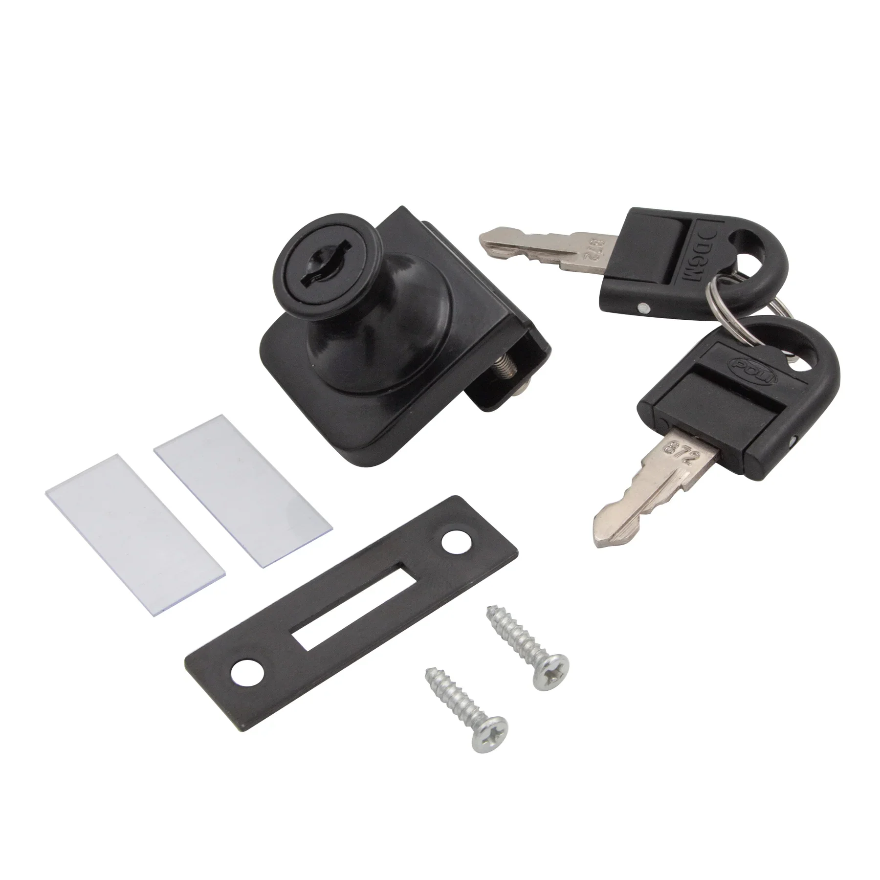 cerradura mueble d-23 1 puerta vidrio ne bo 107093 - Imagen 2