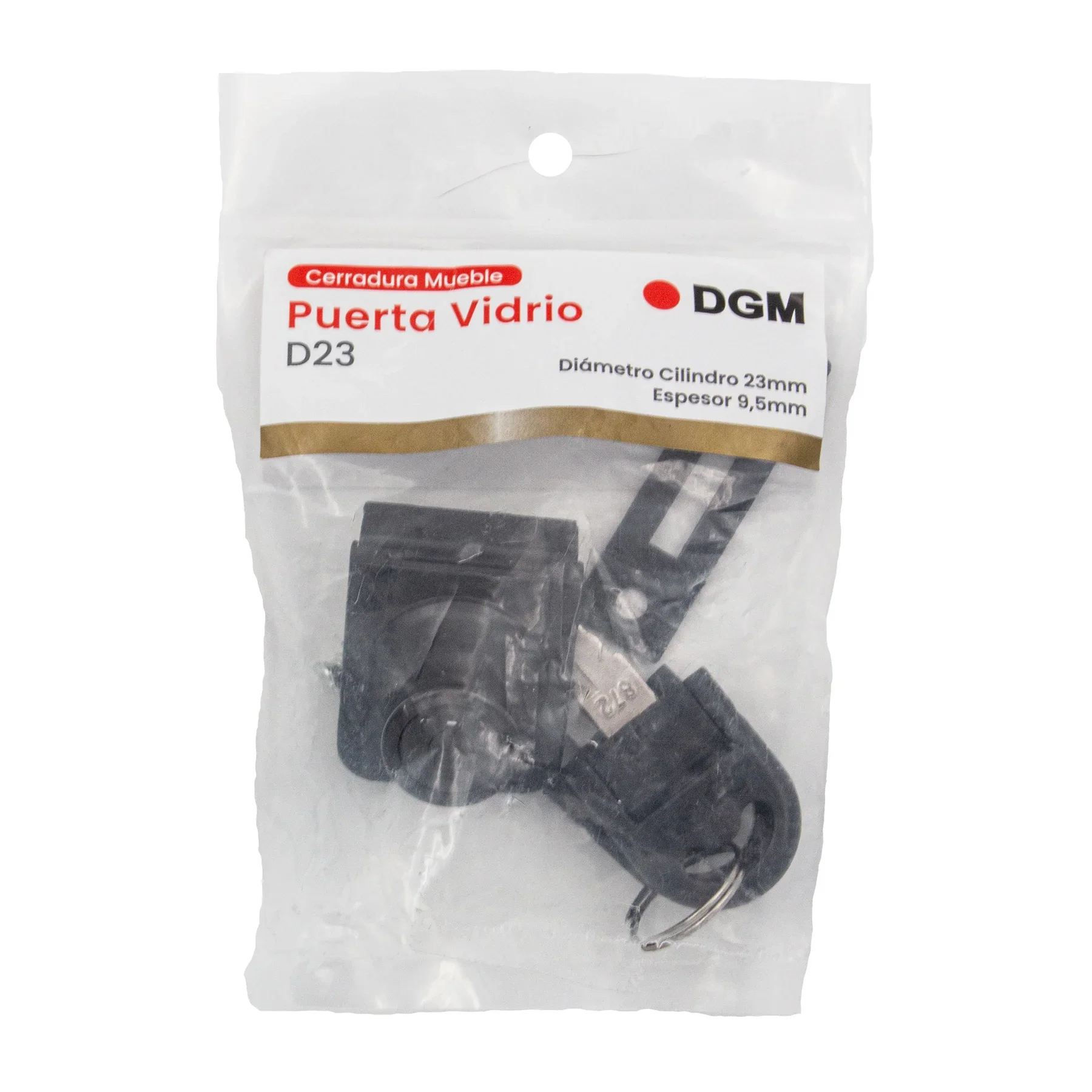 cerradura mueble d-23 1 puerta vidrio ne bo 107093 - Imagen 3