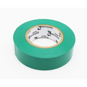 cinta aislante verde 19 mm x 18 mts (12502)