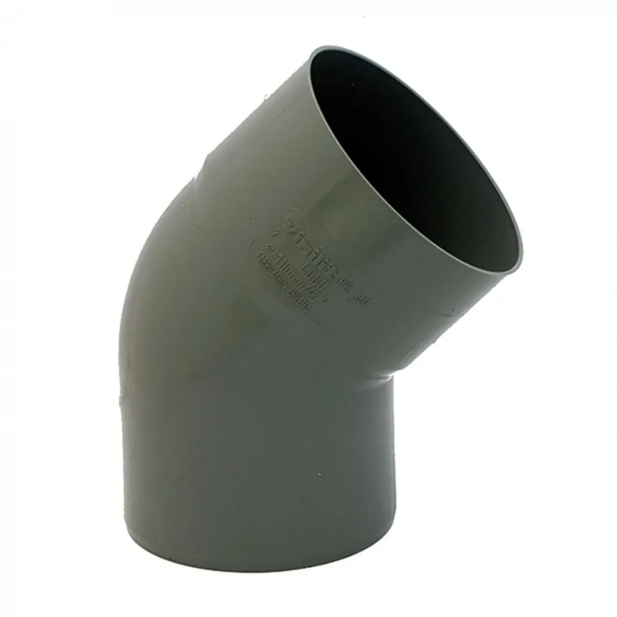 codo 45 sanitario 110