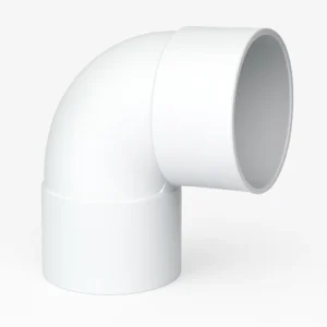 codo 90 canaleta h/h pvc blanco 80mm
