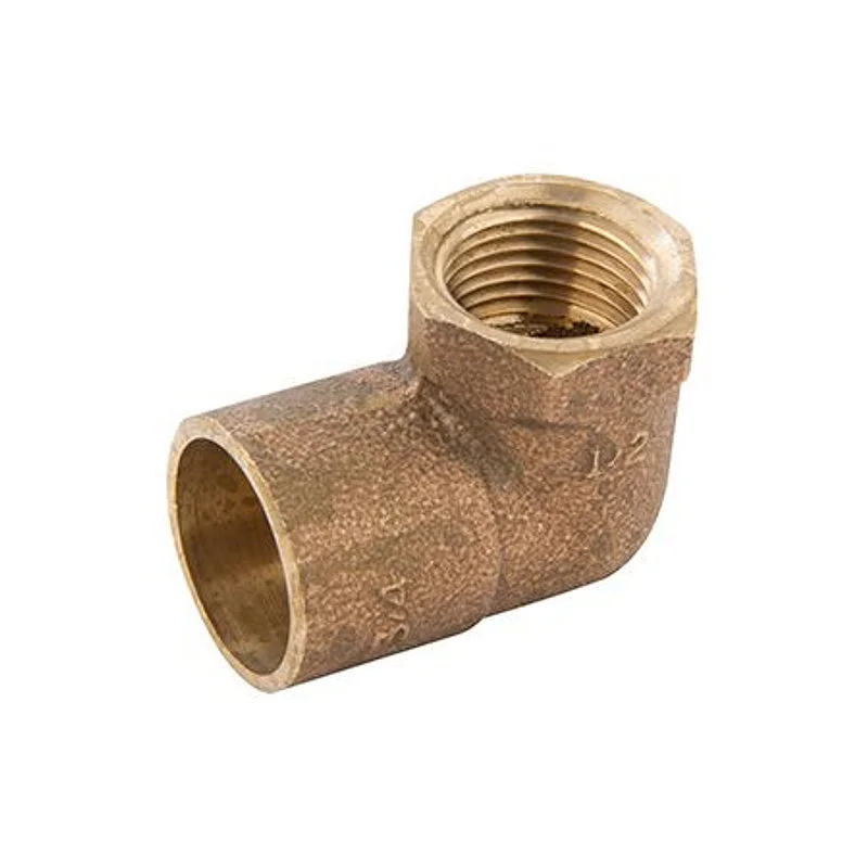 codo bronce so hi - 3/4 x 1/2