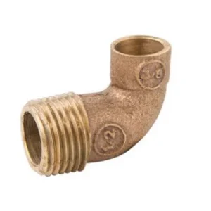 codo bronce so he 3/8