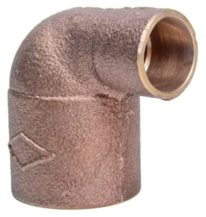 codo bronce soldar 1 x 1/2