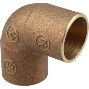 codo bronce soldar - 3/4