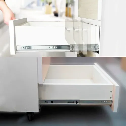 corredera telescopica sin cierre suave 60 cm - Imagen 5