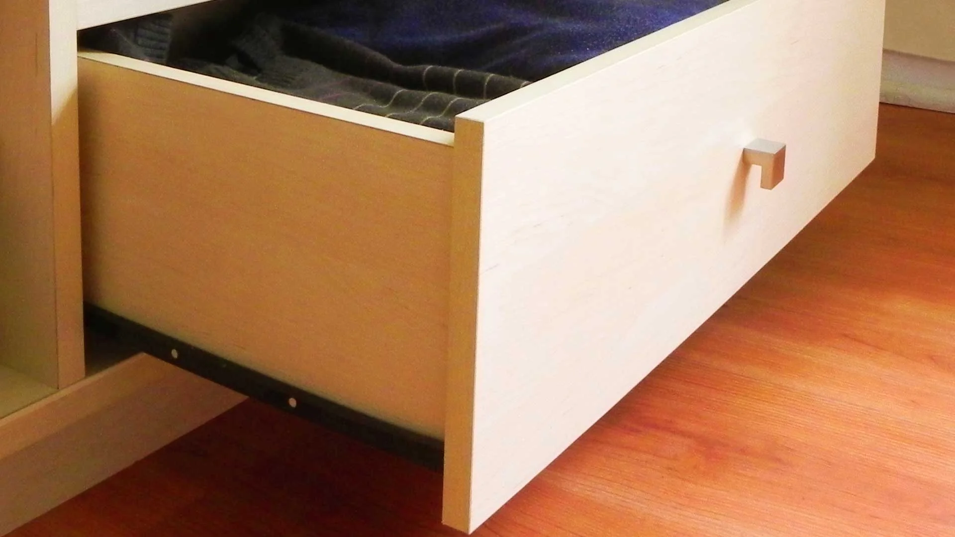 corredera cajon sbp 45cm negra -ducasse - Imagen 2