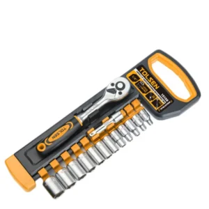 dado juego 14 pzas 1/4" tolsen (15150)