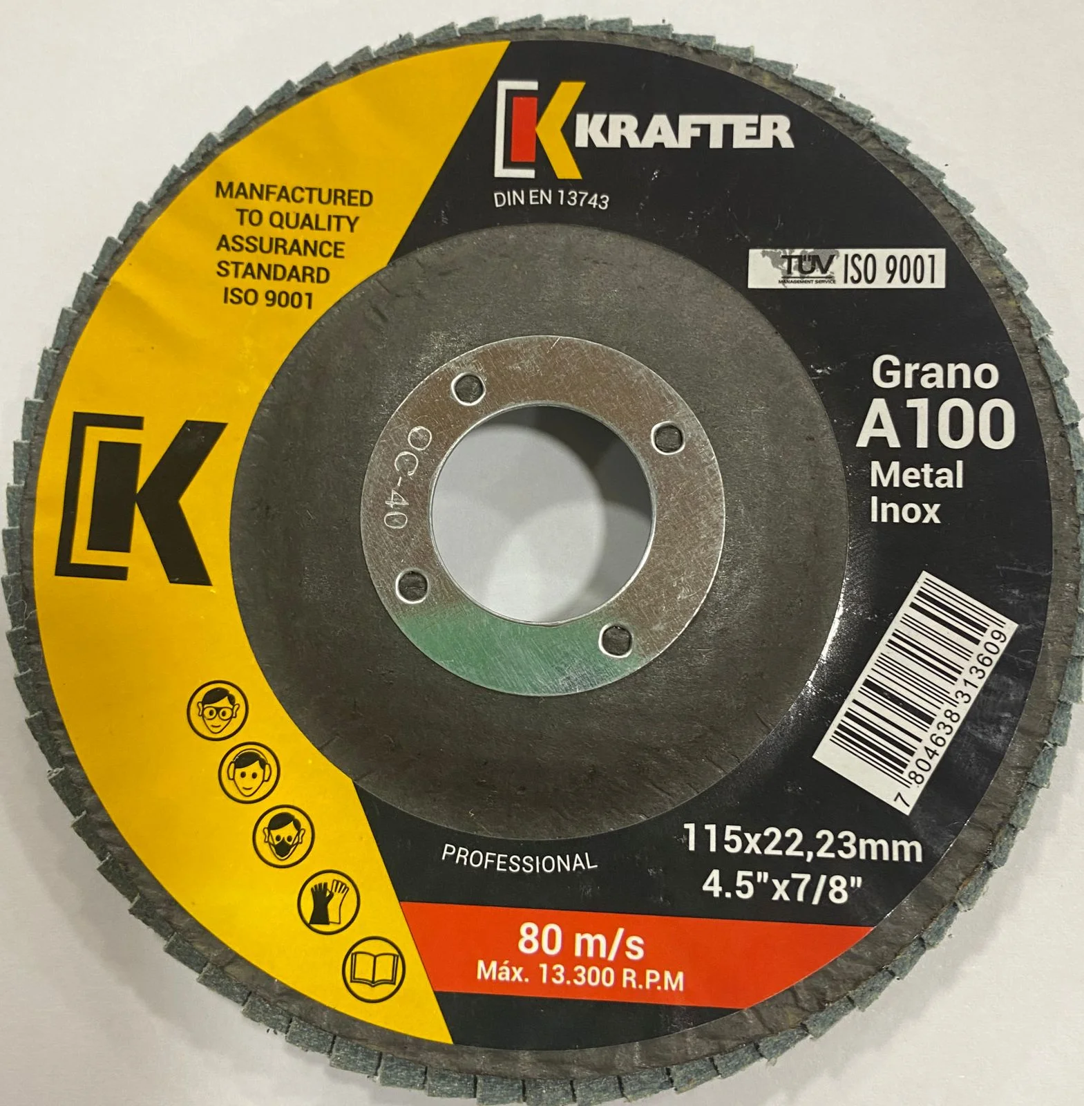 disco flap lÁmina 7" a100 krafter