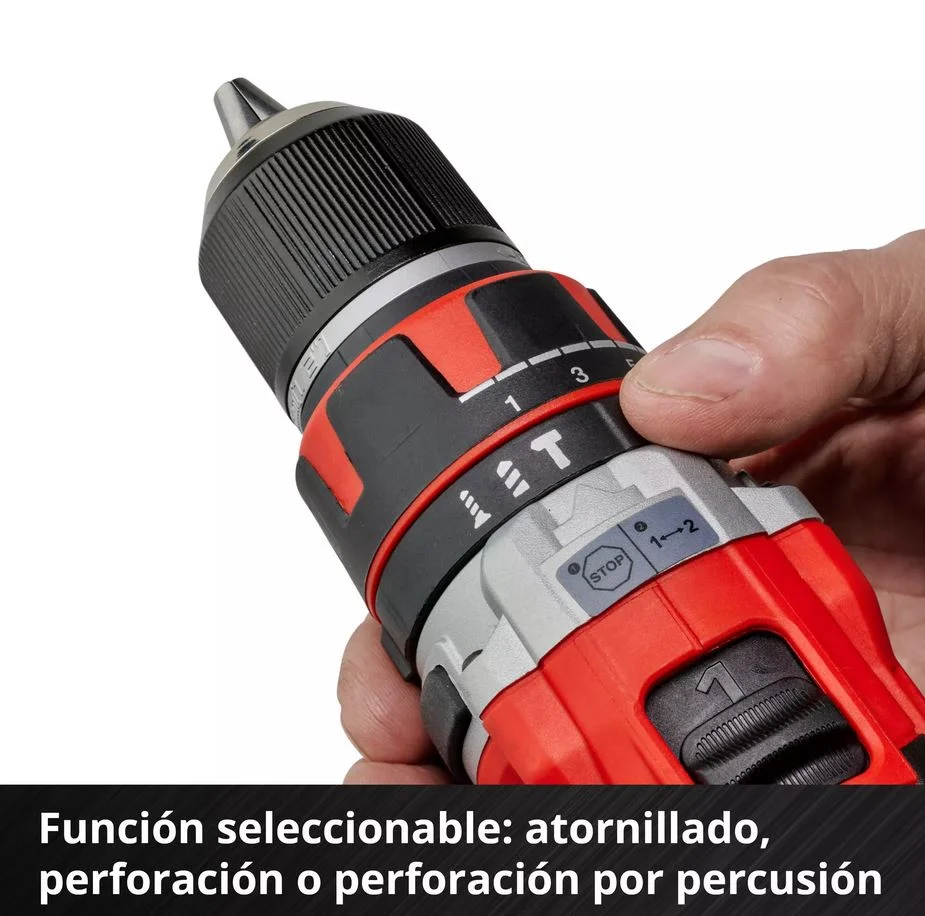 taladro percutor inal 2 bat 2,0 ah, cargad 4513940 - Imagen 3