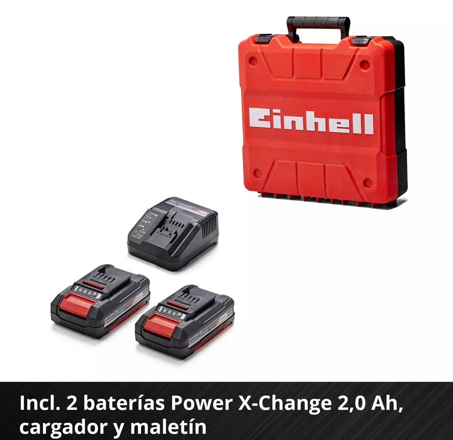 taladro percutor inal 2 bat 2,0 ah, cargad 4513940 - Imagen 7