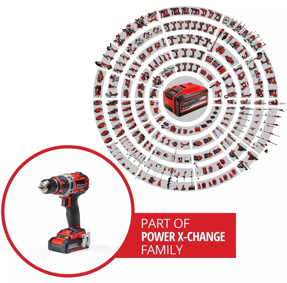 taladro percutor inal 2 bat 2,0 ah, cargad 4513940 - Imagen 11