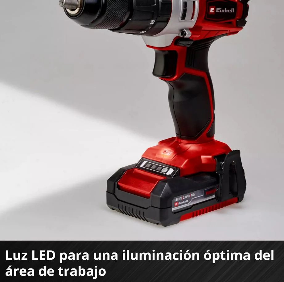 taladro ina te-cd 18/2 li+ acc +2bat 2.0ah 4514221 - Imagen 4