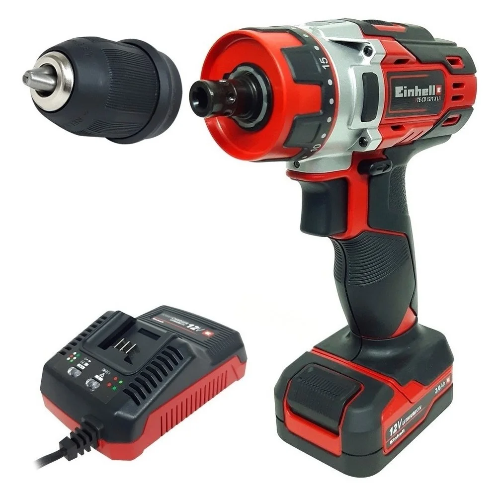 taladro inalambrico 12v 30nm 4513592 +bat+carg