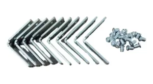 escuadra instalacion perfil gola (10 uni) prisma