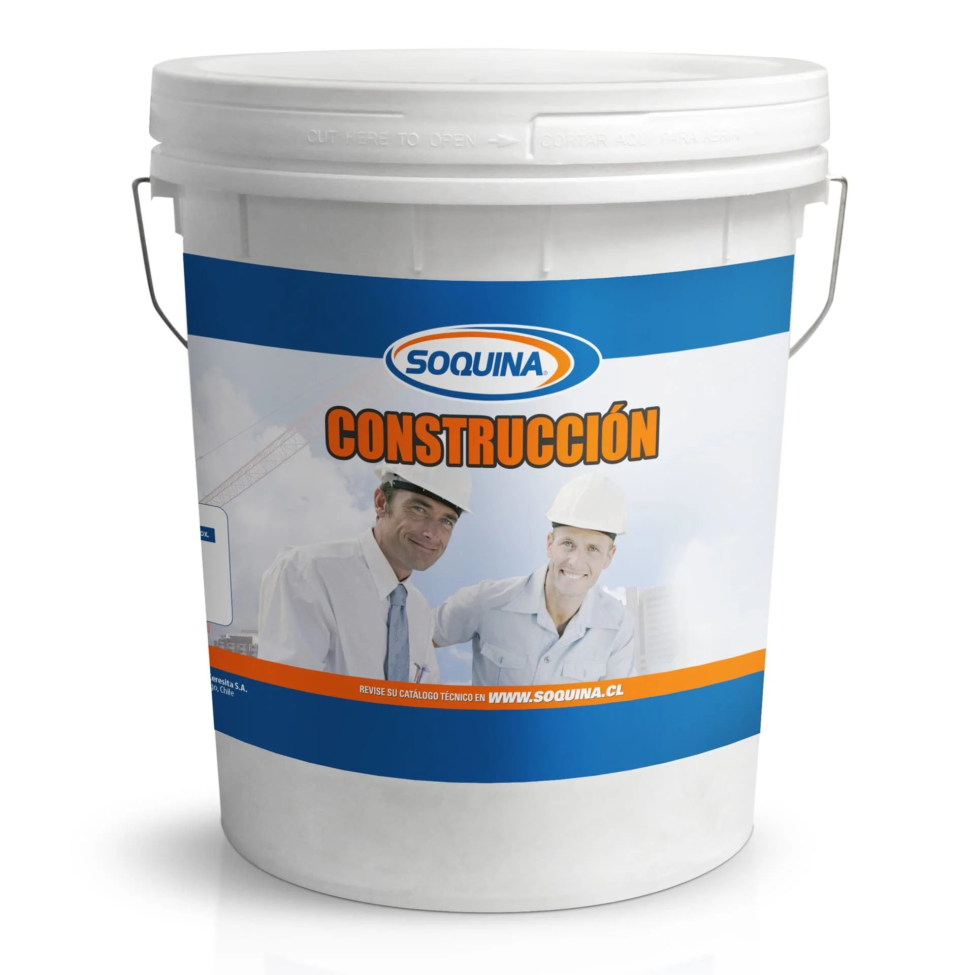 esmalte agua satinado cp-70 blanco 5gl soquina