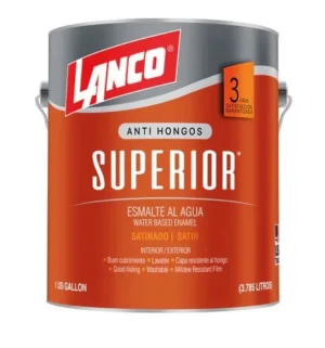 esmalte al agua superior satÍn bl.1gl (su4300-4)