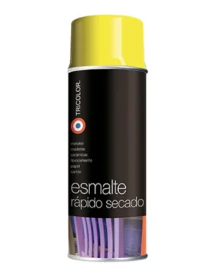 esmalte spray amarillo limon