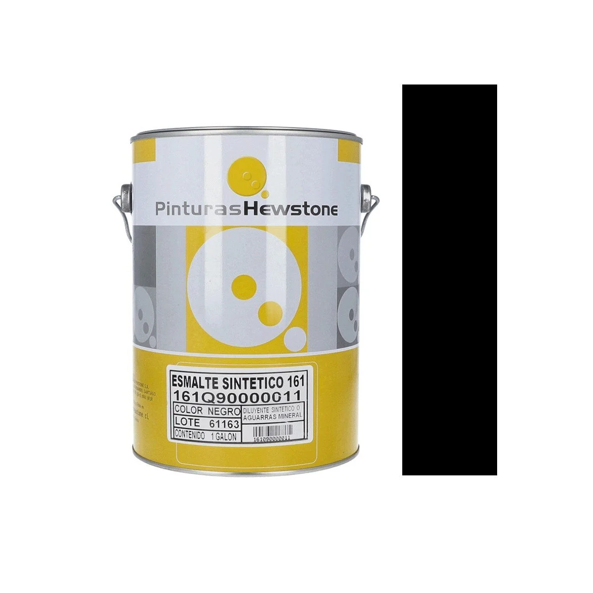 esmalte sintetico negro hewstone galÓn