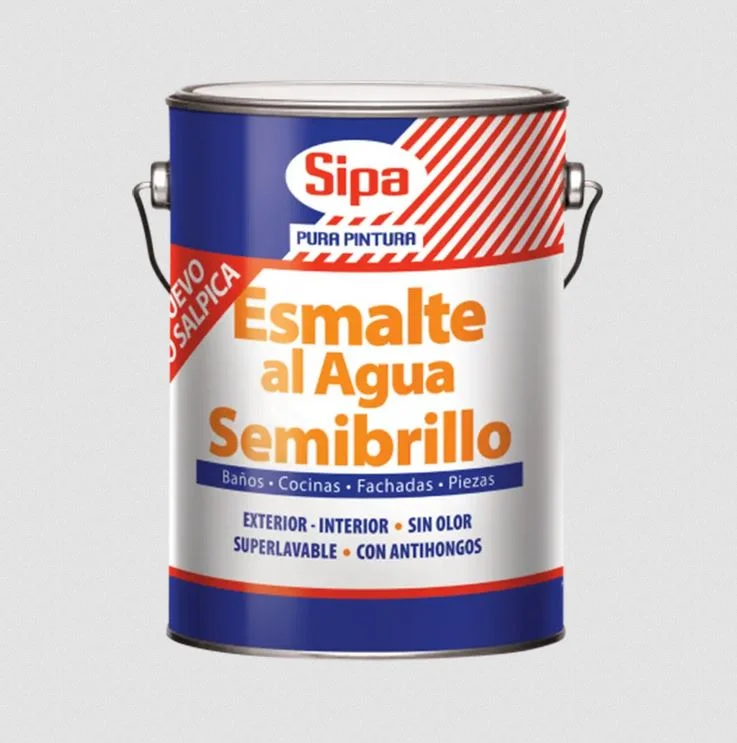 esmalte al agua semibrillo base w 4gl tn 41840630